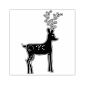 Nordische Hirschkunst-Briefmarke Gummistempel (Prägung)