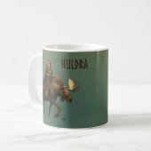 Nordische Huldra-Wald-Frau Kaffeetasse (Vorderseite Links)