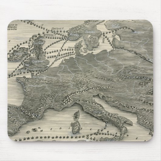 Nordische Invasionen Mousepad (Vorne)