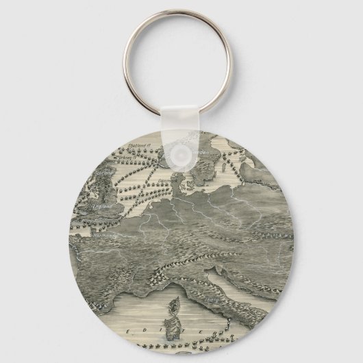 Nordische Invasionen Schlüsselanhänger (Vorderseite)