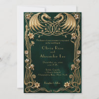 Nordische keltische Drachen-Hochzeitseinladung
