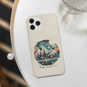 Nordische Kiefern und Spitzen, kundenspezifisch Case-Mate iPhone Hülle