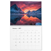 Nordische Küstenlandschaft Kalender (Feb 2027)
