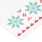 Nordische Muster-Tischdecke Tischdecke (Schrägansicht)