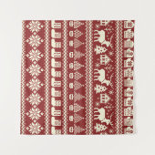 Nordische Musterdarstellung Wandteppich (Vorderseite (Horizontal))