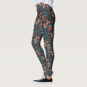 Nordische Owl-Muster-Leggings Leggings (Links)