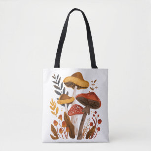 Nordische Pilze Tragetasche Tasche