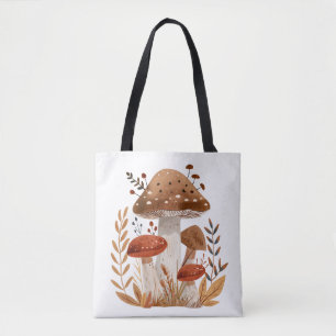 Nordische Pilze Tragetasche Tasche