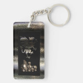 Nordische Symbolik Schlüsselanhänger (Rückseite)