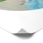 Nordische Wanddekoration, skandinavische Wanddekor Poster (Ecke)