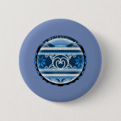 Nordische Weihnachten Button (Vorderseite)