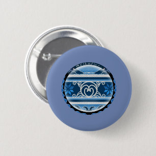 Nordische Weihnachten Button