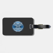 Nordische Weihnachten Gepäckanhänger (Rückseite horizontal)