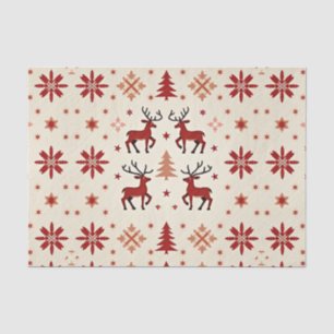 Nordische Weihnachten Seidenpapier