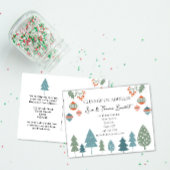 Nordische Weihnachtsfeiertage Adressierung Skandin Postkarte