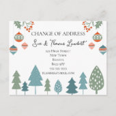 Nordische Weihnachtsfeiertage Adressierung Skandin Postkarte (Vorderseite)