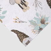 Nordische Weihnachtsfeiertage Festspiele und Elche Seidenpapier (Detail)