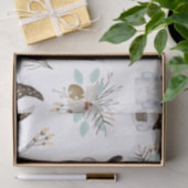 Nordische Weihnachtsfeiertage Festspiele und Elche Seidenpapier (Geschenk)