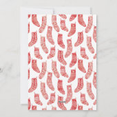 Nordische Weihnachtsfeiertage Weihnachten Strumpf (Rückseite)