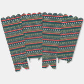 Nordische Weihnachtsmuster Geschenkschachtel (Ungeklappt)