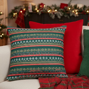 Nordische Weihnachtsmuster Kissen