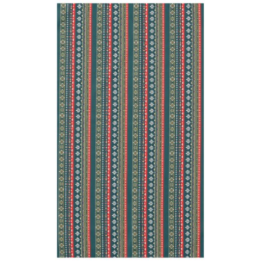 Nordische Weihnachtsmuster Tischdecke (Vorderseite)