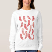 Nordische WeihnachtsStrümpfe Sweatshirt (Vorderseite)