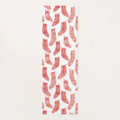 Nordische WeihnachtsStrümpfe Yogamatte (Rückseite)