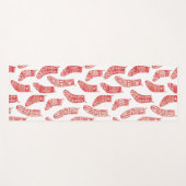 Nordische WeihnachtsStrümpfe Yogamatte (Vorderseite (Horizontal))