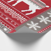 Nordische Weihnachtsverpackung Geschenkpapier (Ecke)