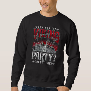 Nordische Wikinger-Mythologie für Wikinger-Krieger Sweatshirt
