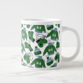Nordische Wintersüßer und Grün-Mitten Jumbo-Tasse (Rechts)
