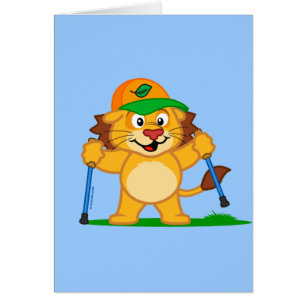 Nordischer gehender Löwe