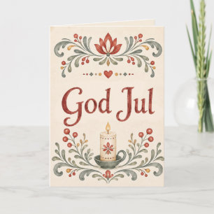 Nordischer Gott Jul   Norwegisches Weihnachten