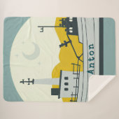 Nordischer Mondboot  Sherpadecke (Vorderseite (Horizontal))