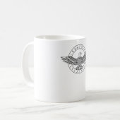 Nordischer Raps Kaffeetasse (Vorderseite Links)