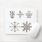 NORDISCHER RUNE-SYMBOLISMUS MOUSEPAD (Mit Mouse)
