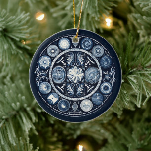 Nordischer Schmuck Keramik Ornament