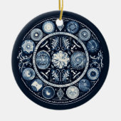 Nordischer Schmuck Keramik Ornament (Vorne)