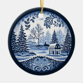 Nordischer Schmuck Keramik Ornament (Vorne)