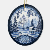 Nordischer Schmuck Keramik Ornament (Links)