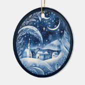 Nordischer Schmuck Keramik Ornament (Links)