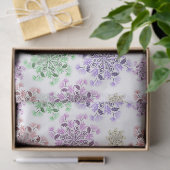 Nordischer Schneegarten Seidenpapier (Geschenk)