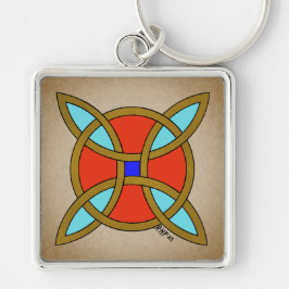 Nordischer Schutz vor Hexerei oder Hexenknochen Schlüsselanhänger