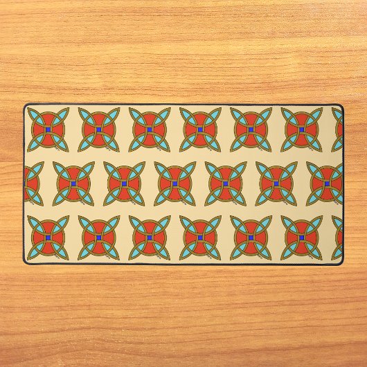 Nordischer Schutz vor Hexerei oder Hexenknochen Schreibtischunterlage