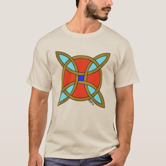 Nordischer Schutz vor Hexerei oder Hexenknochen T-Shirt (Vorderseite)