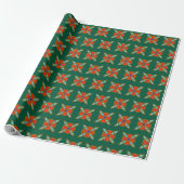 Nordischer Schutz vor Hexerei oder Hexenknoten Geschenkpapier (Ungerollt)
