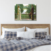 Nordischer Sommer Abend, 1899-1900 Leinwanddruck (Insitu (Schlafzimmer))