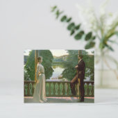 Nordischer Sommer Abend, 1899-1900 Postkarte (Stehend Vorderseite)