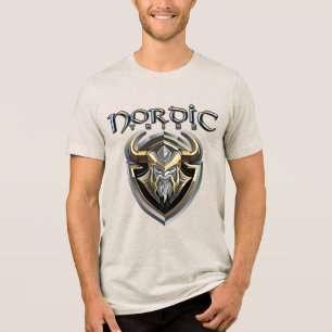Nordischer-Stamm-T-Shirt Tri-Blend Shirt